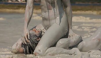 MILF چاق کلی Shibari کون متحرک می شود بیدمشک او لعنتی